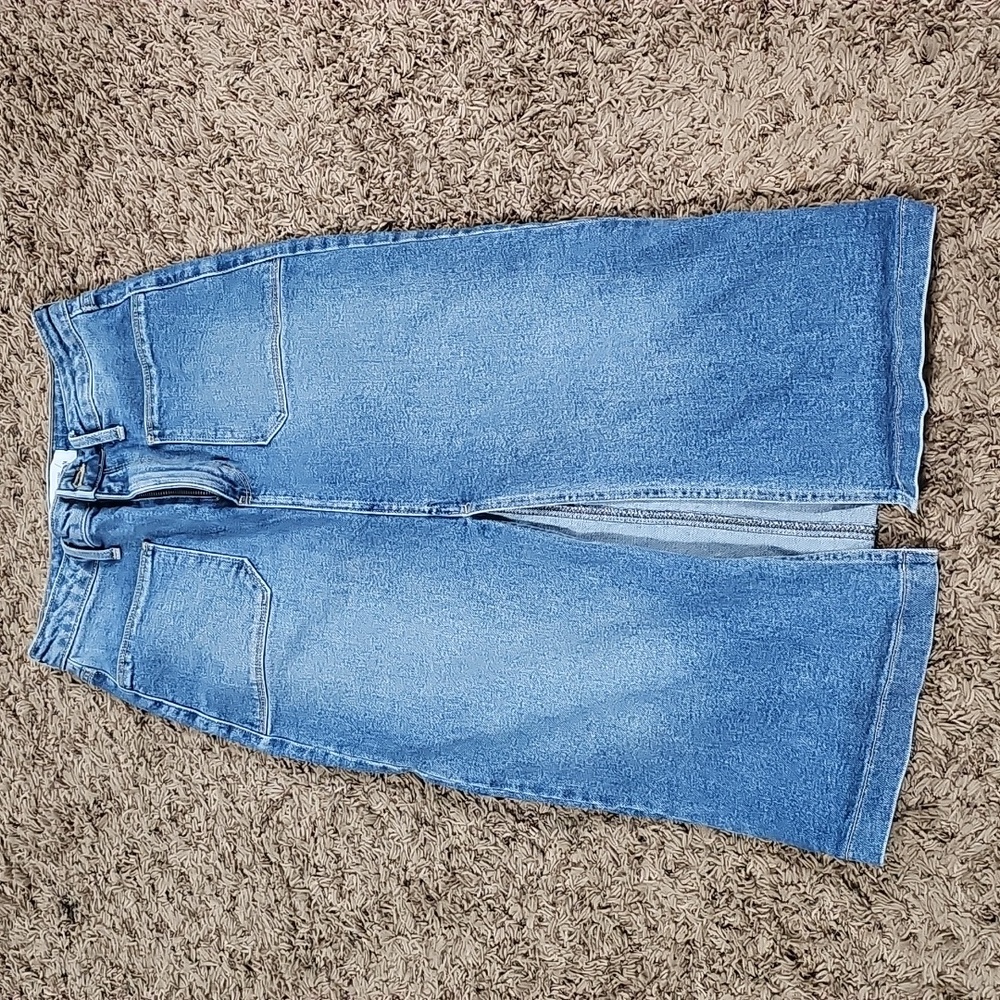 Women's Blue Denim Skirt